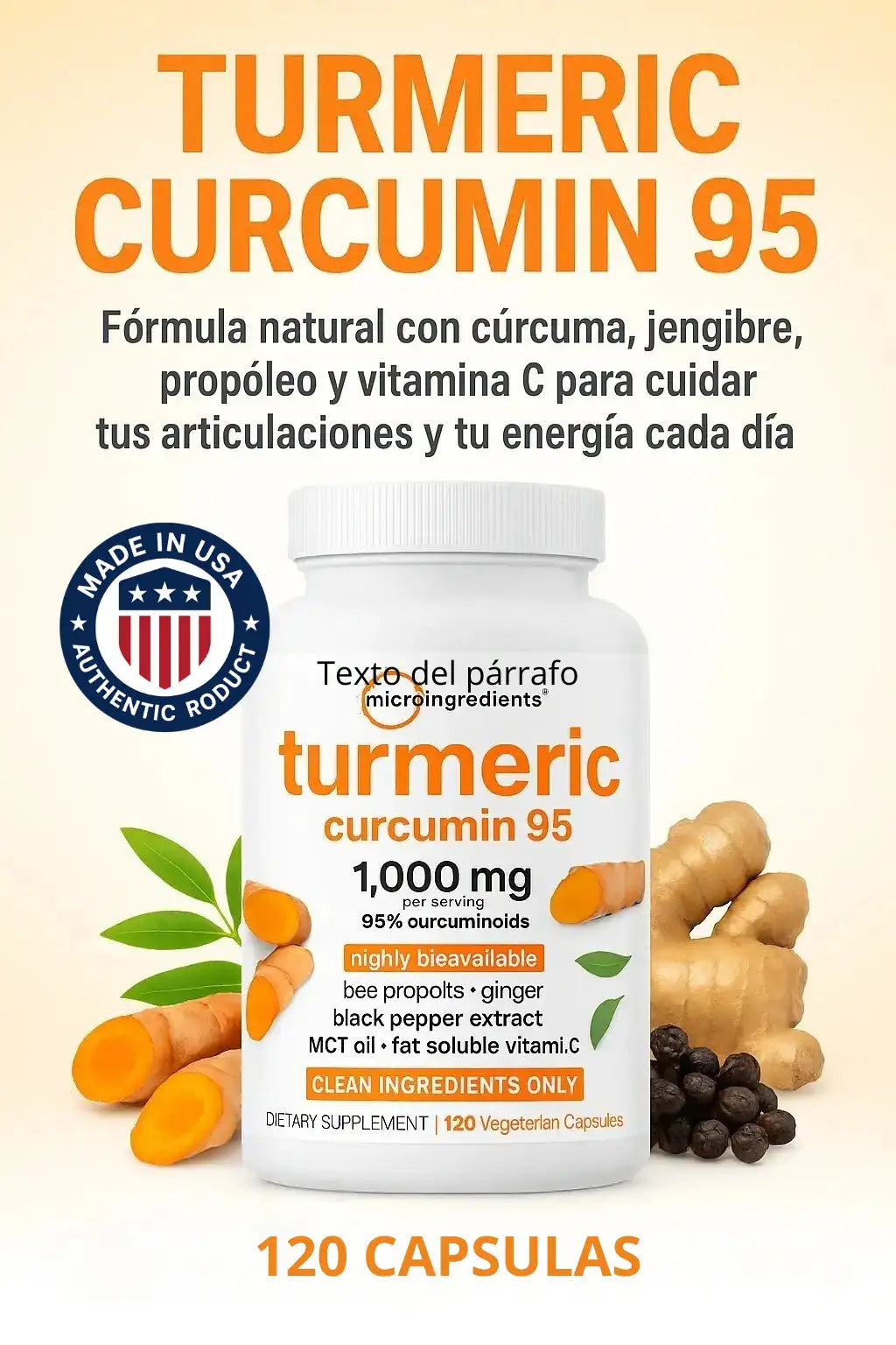 TURMERIC MICRO INGREDIENTS™