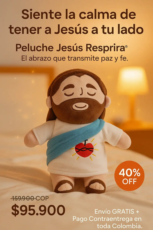 PELUCHE JESUS RESPIRA
